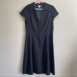 Armani Collezioni Charcoal Midi Dress